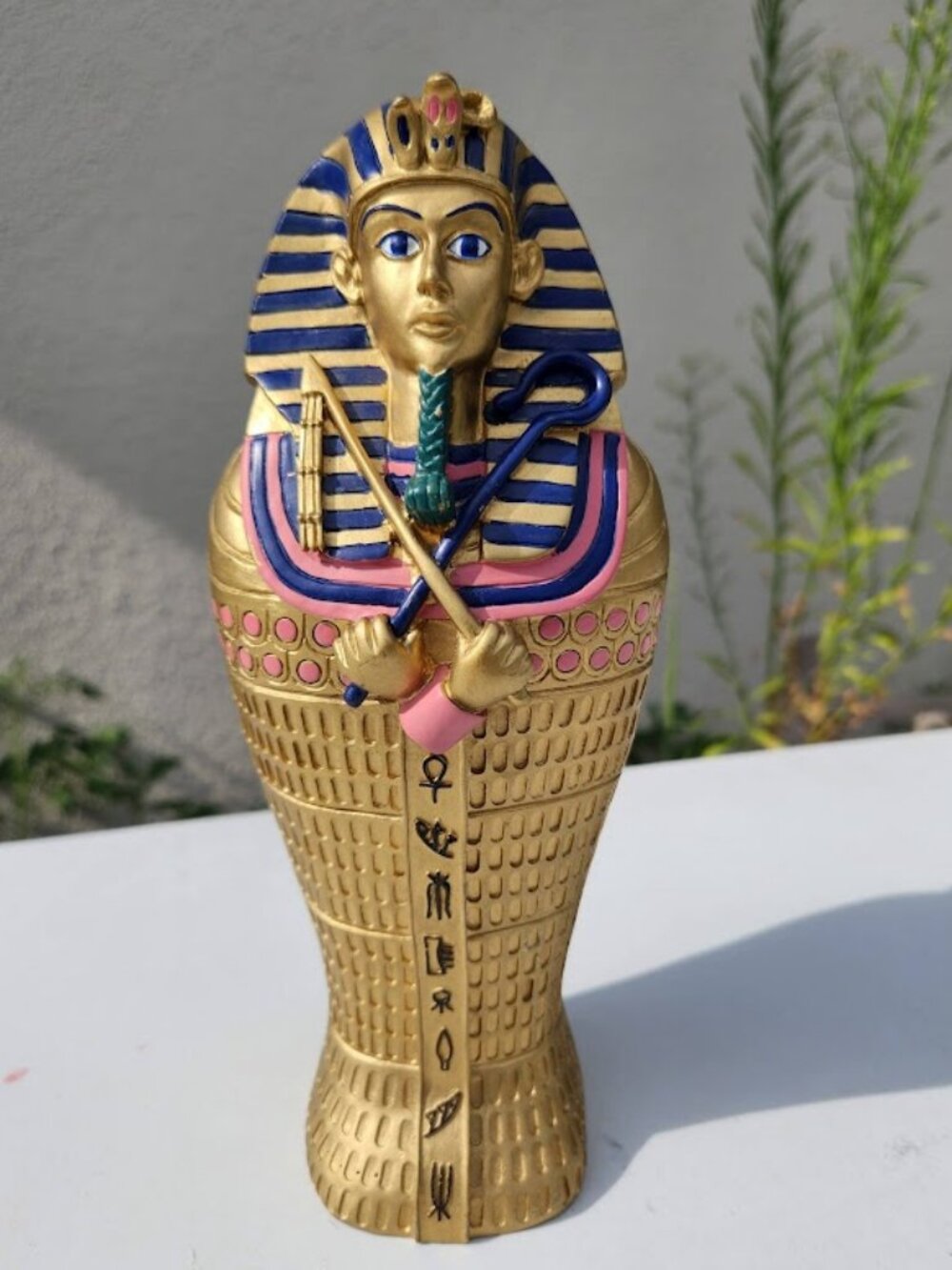 Egyptian Pharaoh Sarcophagus Piggy Bank King Tutankhamun Tut Egypt Coffin highly